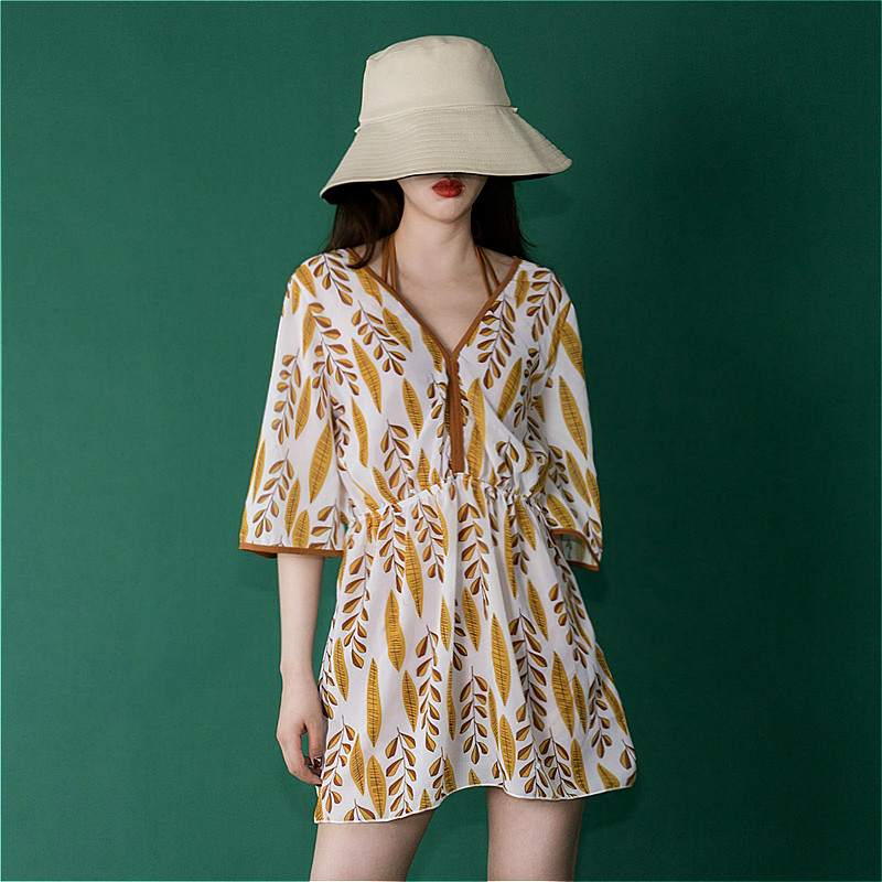 [Fairy house]Fairy Fan hot spring conservative Show thin Smock bikini Three-piece Suite Swimsuitin the Sports/Yoga/Fitness/Fans supplies , Swim , Split swimsuit  category - from Buy2taobao.com to provide professional Taobao agent buy service