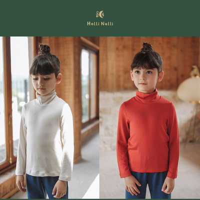 欧利娜利百搭长袖男童女童打底衫