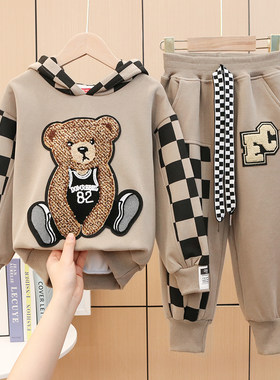 千寻美依学院棉秋款套装卫衣卫裤