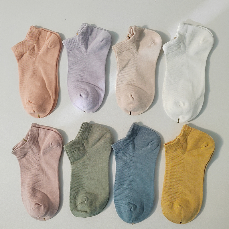 女款袜子防臭吸汗简约