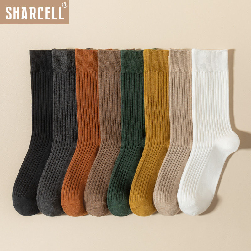 堆堆袜女秋冬纯棉配小皮鞋日系黑色双针高筒复古长袜2025新款爆款,女士内衣/男士内衣/家居服,中筒袜,淘宝优惠券,粉丝福利购,淘宝优惠卷