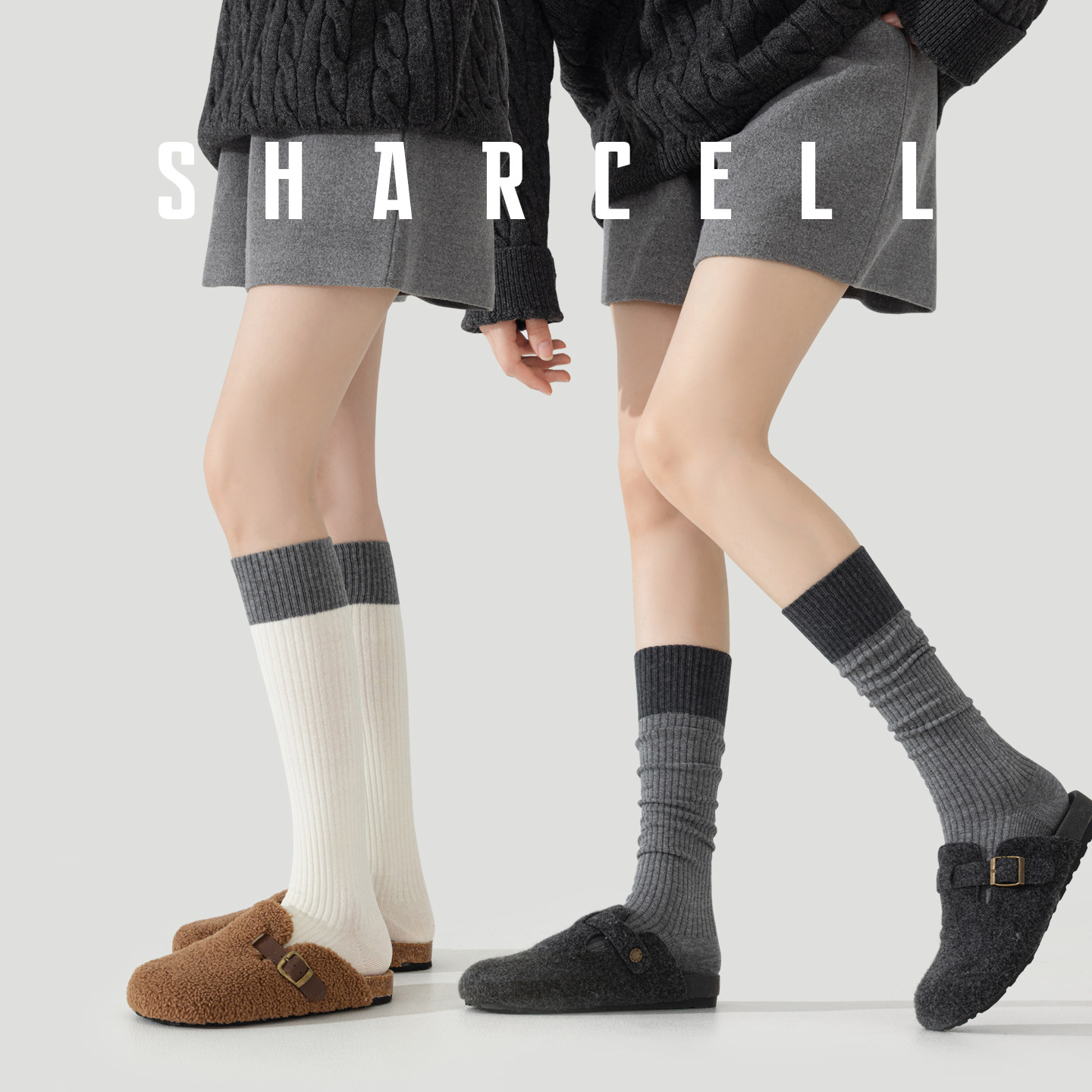 压力小腿袜女秋冬白色长筒袜配靴子半截瘦腿中筒保暖长袜2026新款,女士内衣/男士内衣/家居服,长筒袜,淘宝优惠券,粉丝福利购,淘宝优惠卷