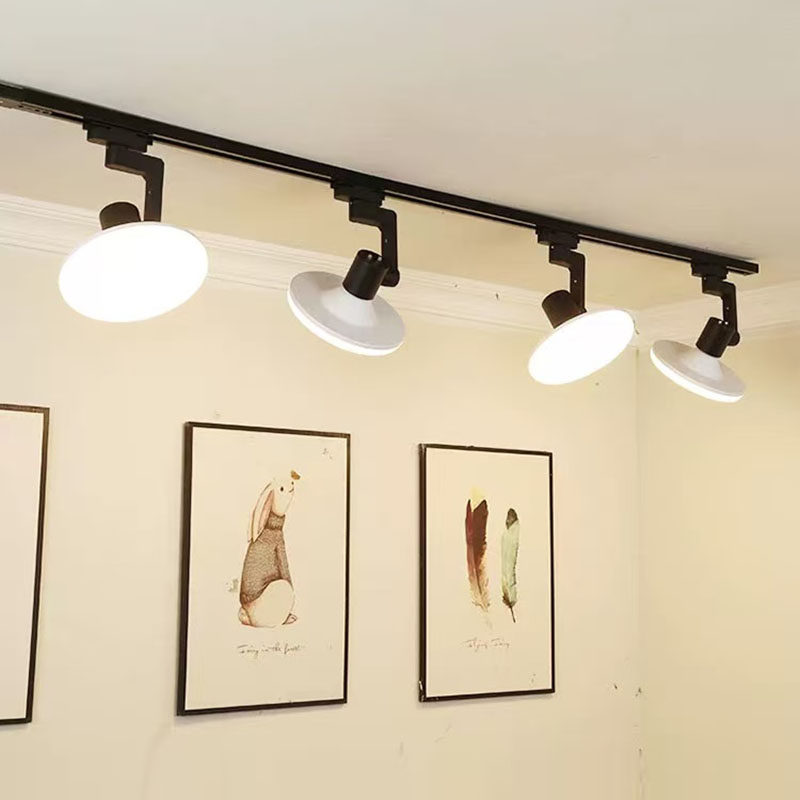 护眼led轨道灯明装商用补光照明飞碟高亮导轨灯服装直播间散光灯,家装灯饰光源,明装射灯,淘宝优惠券,粉丝福利购,淘宝优惠卷