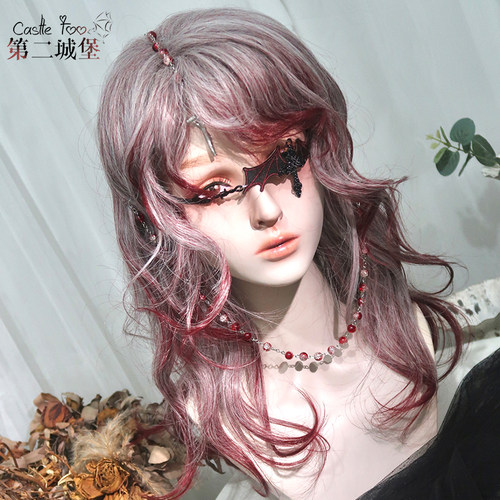 第二城堡哥特渐变长卷发假发