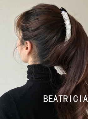 韩国进口 适合发量多 大号13cm香蕉夹 带齿竖夹 马尾夹 豹纹扭夹