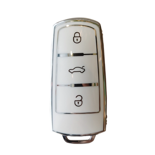 专用于大众cc钥匙套女士老款cc汽车用品迈腾B7高档钥匙壳智能包扣