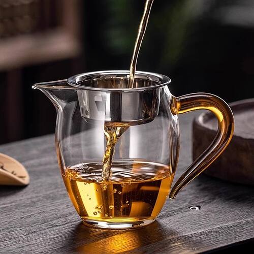 公道杯玻璃茶海茶具分茶器公杯