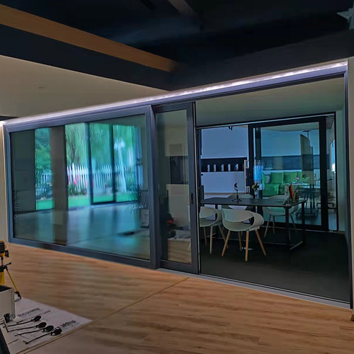 阳光窗业德国瑞好门窗提升推拉门系统塑钢铝合金门三层中空玻璃