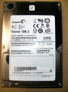 Seagate/希捷 ST9300603SS 300G 10K3 6GB 2.5寸 SAS硬盘