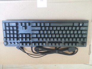 二手雷蛇猎魂光蛛精英版 RZ03-0187 游戏键盘 段落光轴 雷云3驱动