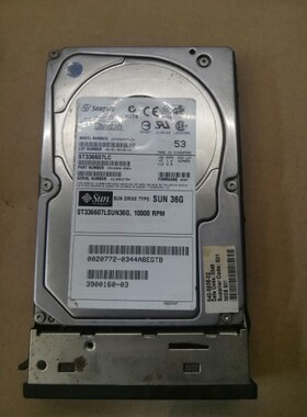 SUN拆机硬盘3900160-03 36G SCSI 80针
