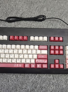二手樱桃MX3000 USB G80-3000LSCEU-2青轴实图 己亥年纪念版 孤品