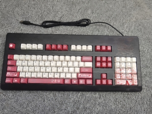 二手樱桃MX3000 USB G80-3000LSCEU-2青轴实图 己亥年纪念版 孤品