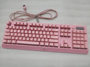 雷蛇黑寡妇蜘蛛V3  粉色键帽 原装拆机键帽 拆机配件 拍前咨询