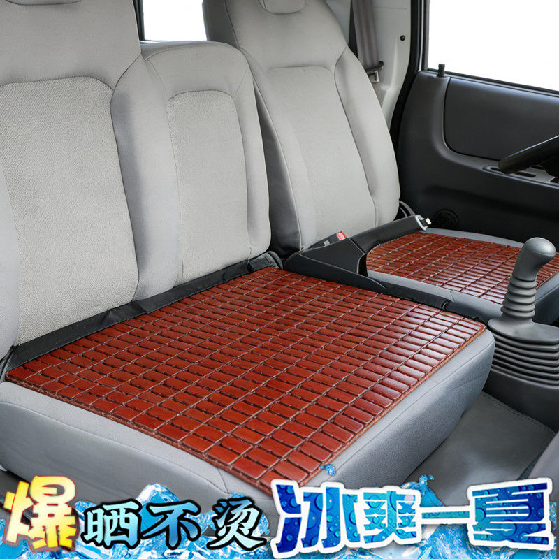 江铃福特新全顺货车竹片凉席座垫