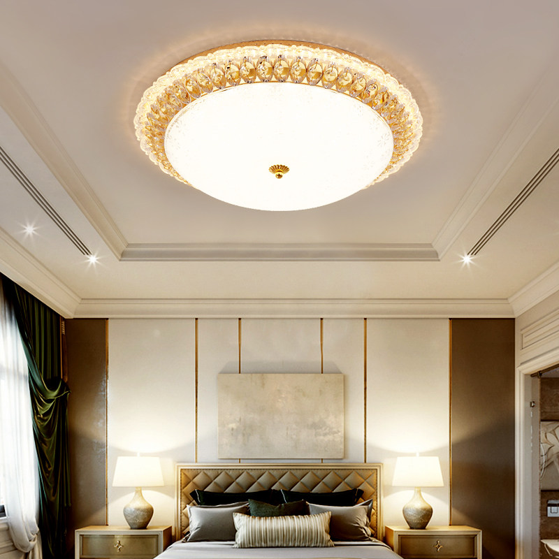 简约现代遥控器欧式风led卧室灯