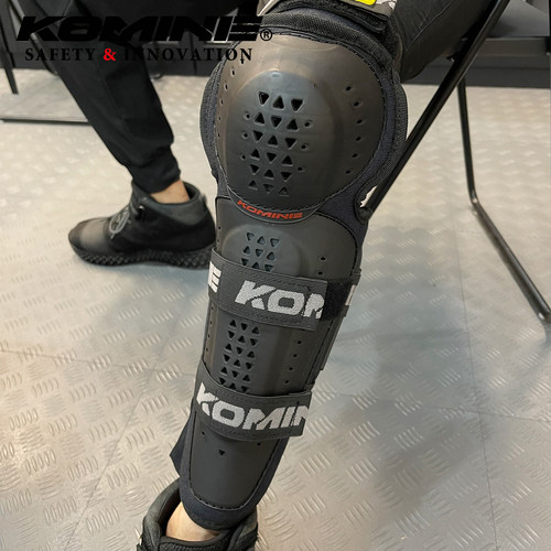 KOMINE摩托车防摔CE2级硬质护膝
