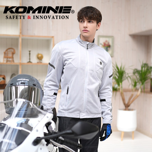 komine夏季全防护男女网眼骑行服