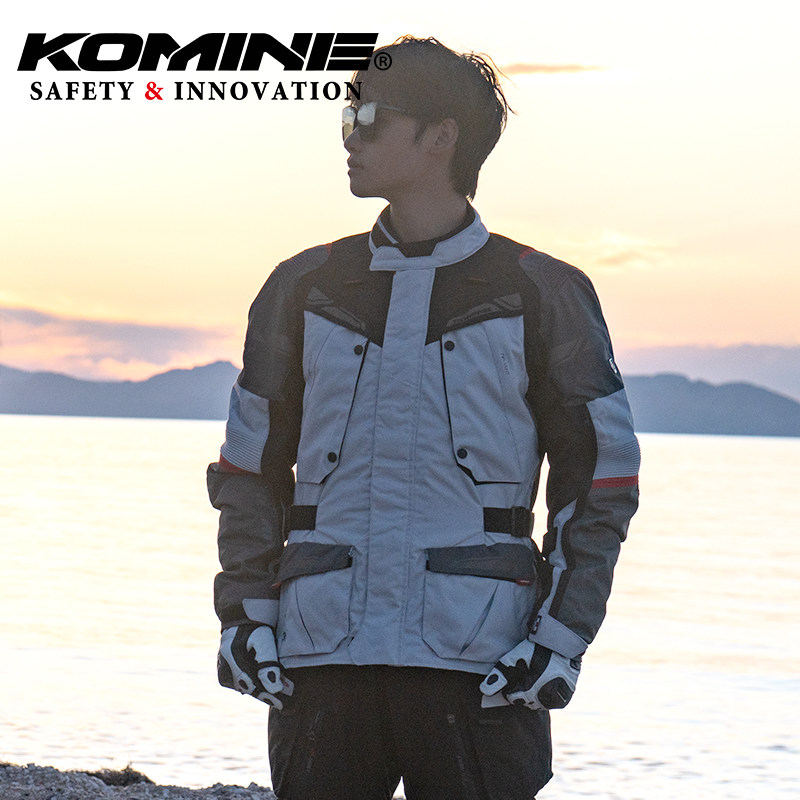 KOMINE四季防水摩托车骑行拉力服图片