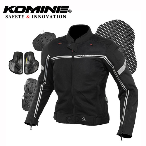 KOMINE春夏网眼夹克护具机车服