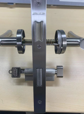 ASSAABLOY亚萨合莱欧标不锈钢插芯锁家用室内木门锁机械门锁具