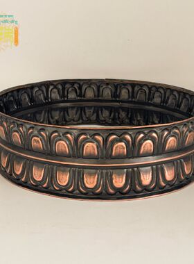 吉瑞少数民族藏式手工仿铜底圈底座莲花底座民族风中国风中式复古