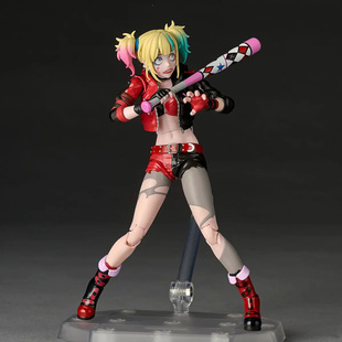 X特遣队自杀小队 小丑女哈利奎恩 转轮科技 关节可动摆件模型手办