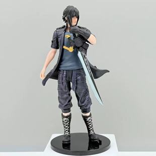 跨境新品 最终幻想xv系列手办 诺克提斯王子手办桌面模型摆件