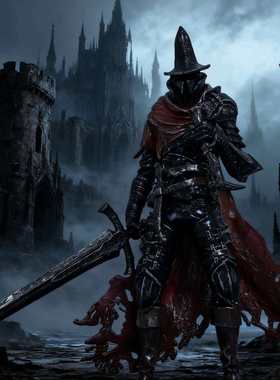 黑暗之魂3手办 法兰不死队 骑士桌面摆件 士兵模型 手办模型雕塑