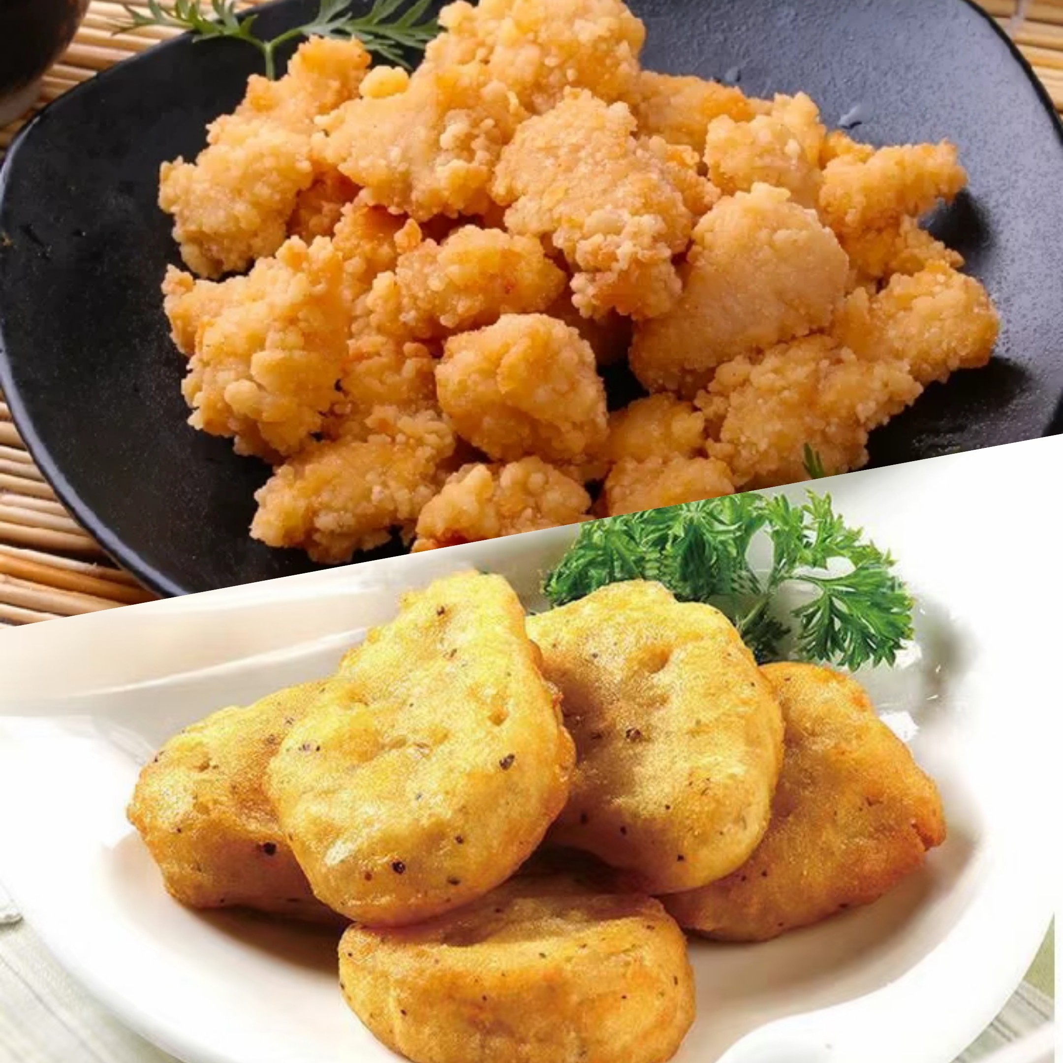 盐酥鸡1kg黑椒鸡块肉块爆汁鸡米花劲爆鸡米花劲脆鸡米花两份包邮