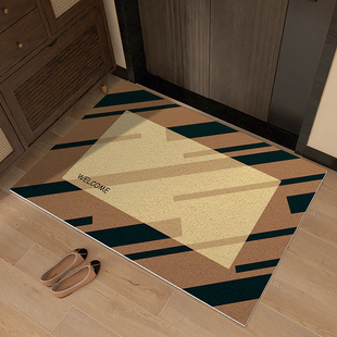 轻奢入户门丝圈地垫入户防滑地毯门口进门垫可裁剪耐脏免洗脚垫子