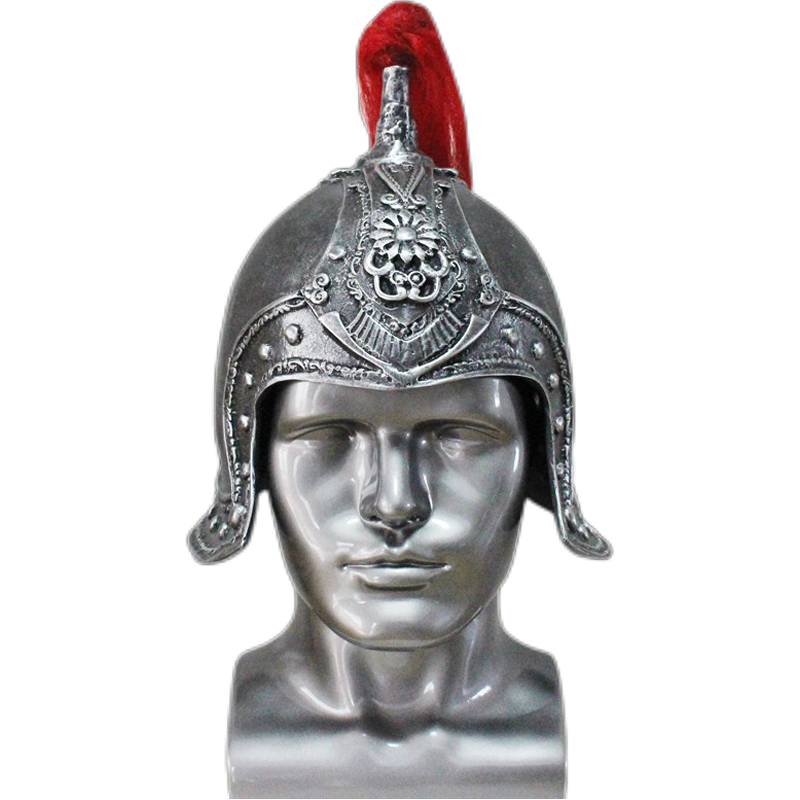 武士汉朝古代战甲盔甲中国风将军头盔古装cos复古演出面具甲胄