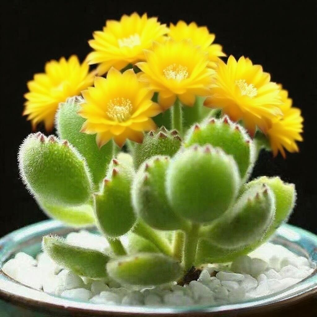 多肉植物熊童子黄熊白熊爪老桩多头群生控养新手组合套餐花卉盆栽