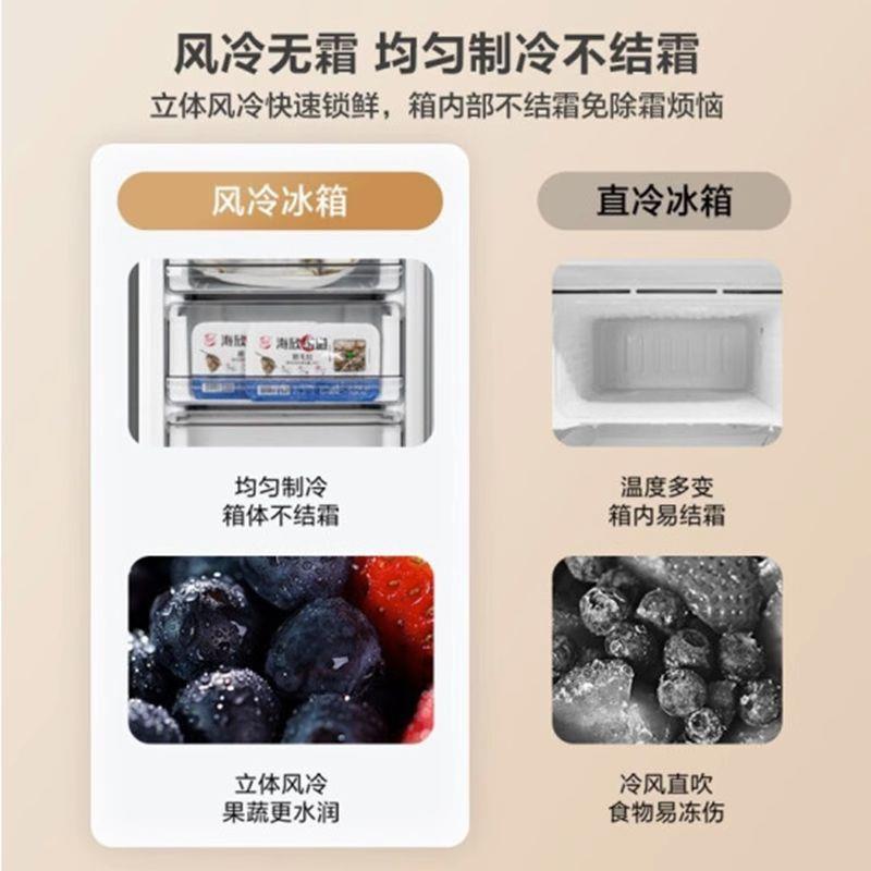 Mi.dea/美.的BCD-185WM(E)家用租房小型双门冰箱风冷无霜172CM
