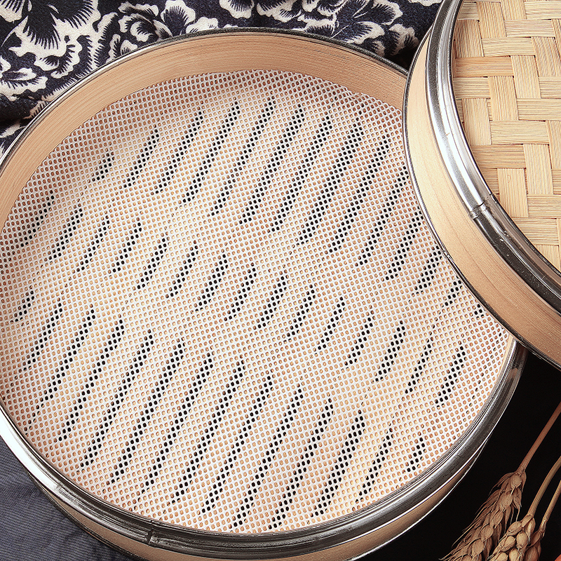 透气圆形硅胶垫底无毒蒸笼布