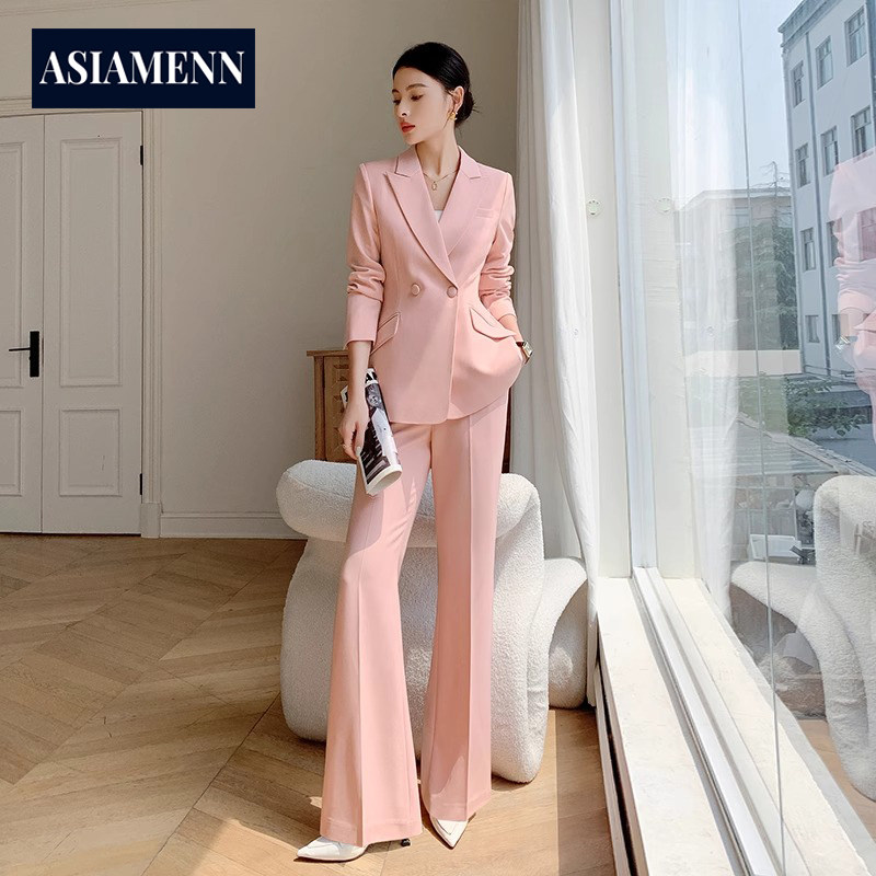 时尚气质小西服套装播音主持人工作服商务面试正装高级感西装外套