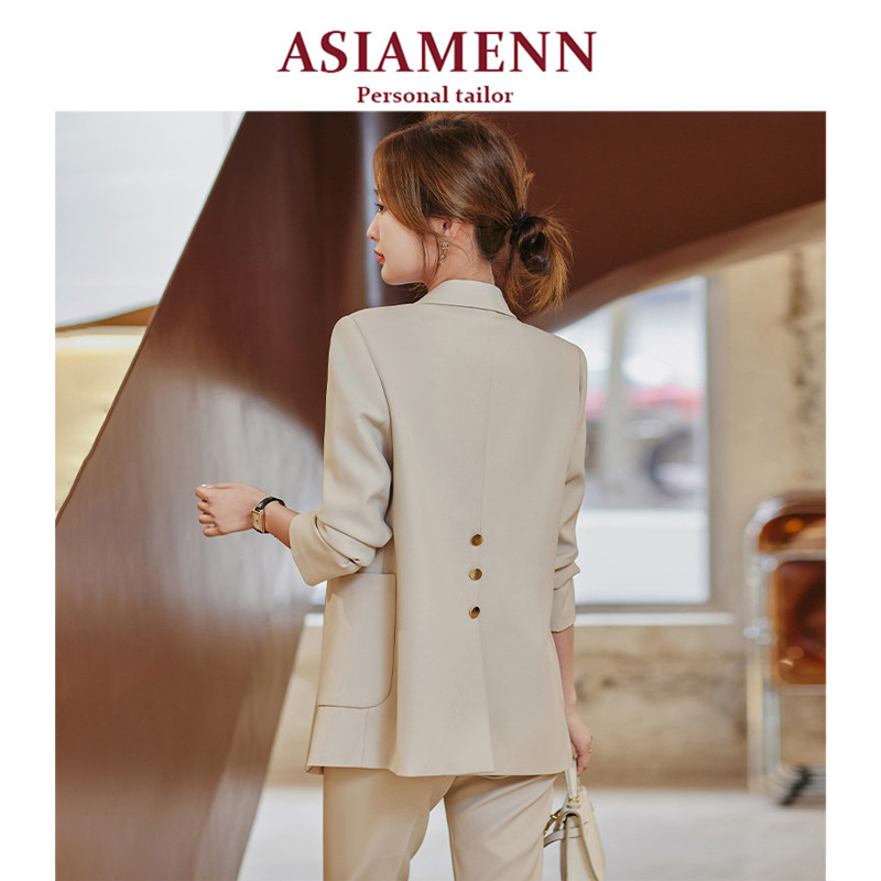 今年流行小个子通勤西服女西装外套女冬季2024新款高级感职业套装