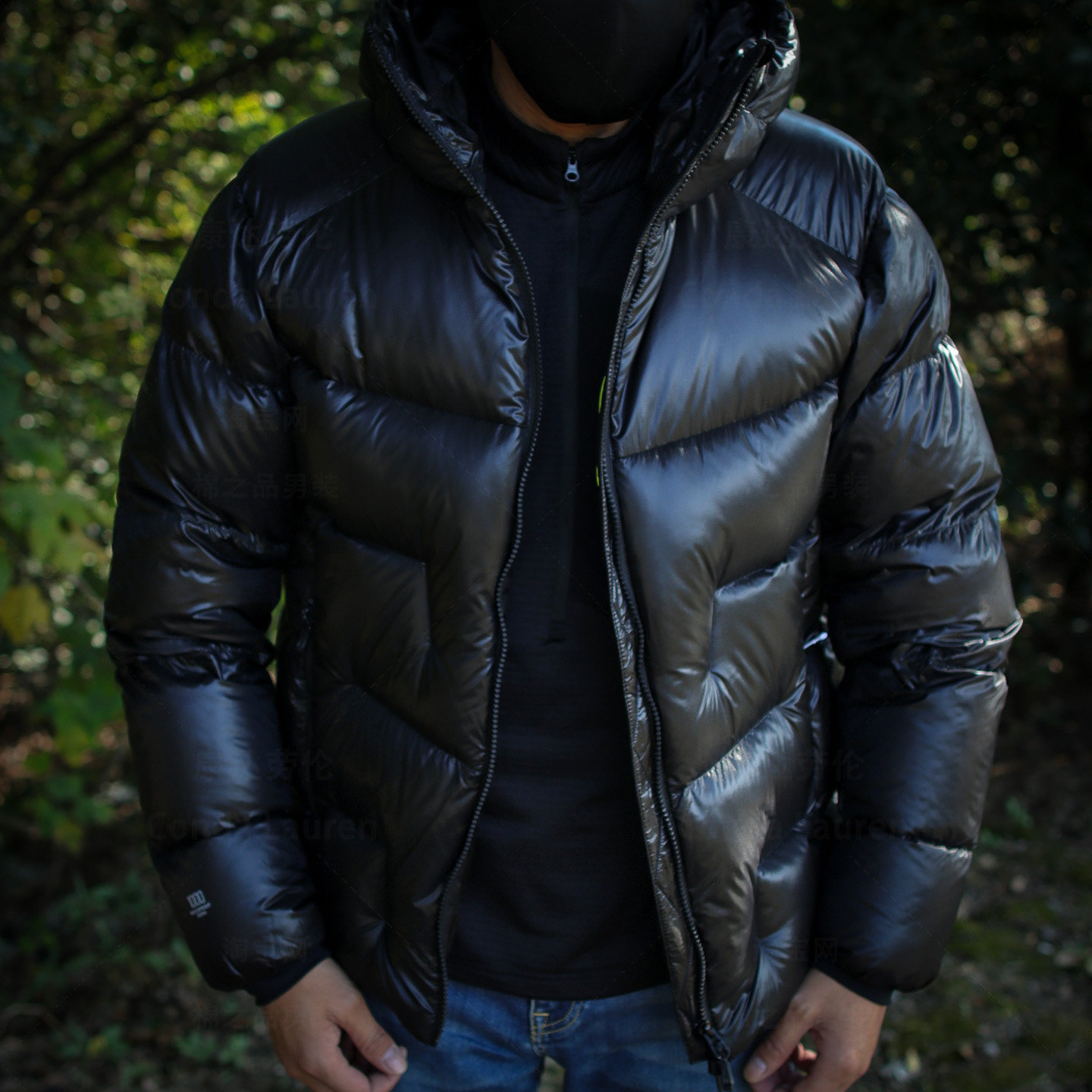 高版平替男女款1000蓬松度200克加厚极寒户外防风防水面包羽绒服