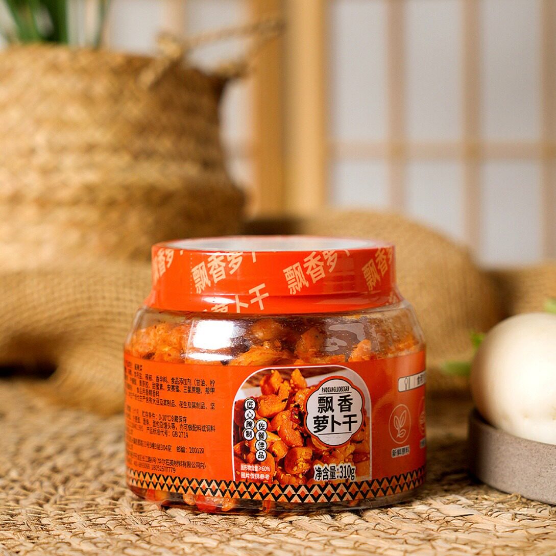 盒马NB代香辣飘香萝卜干下饭菜脆嫩爽口开胃嚼劲十足粥面条馒稀饭