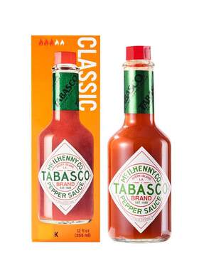 山姆代美国进口TABASCO红辣椒汁辣椒酱西餐厅牛排意面调味酱
