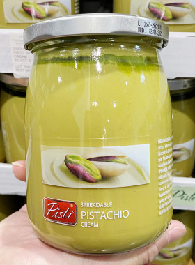 开市客Costco意大利进口PISTACHIO开心果抹酱配面包甜点贝坚果酱