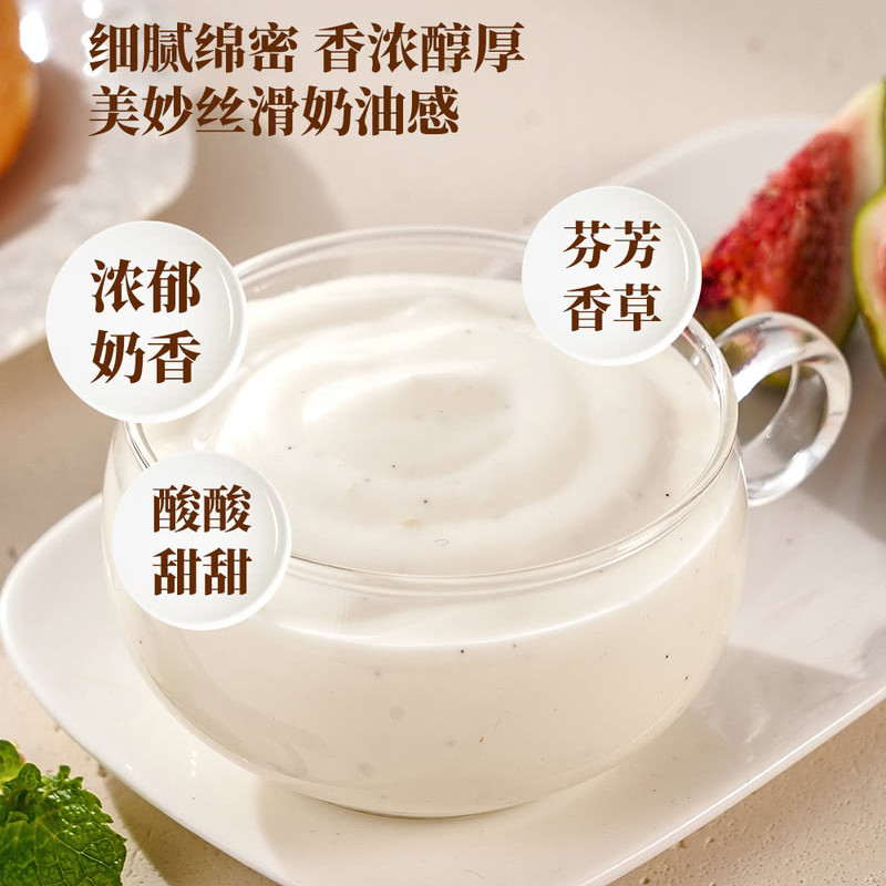 山姆代购欧盟标准香草籽风味发酵乳生牛乳酸奶冰淇淋牛奶香甜丝滑