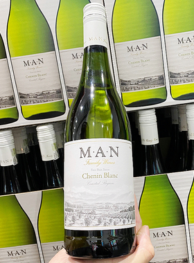 南非原瓶进口MAN vintners白诗南半干白葡萄酒750ml开市客Costco
