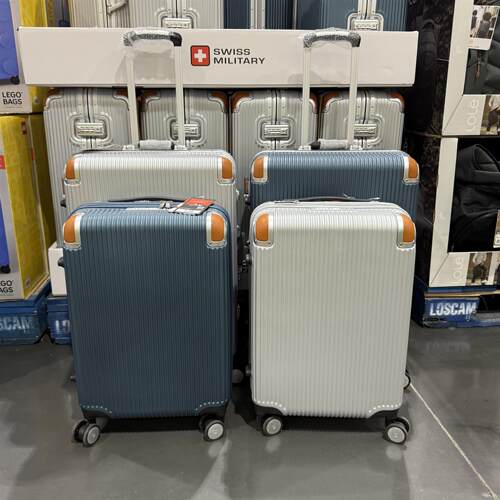 开市客代Swiss Militar拉杆箱20寸万向轮行李箱拉杆箱旅行箱