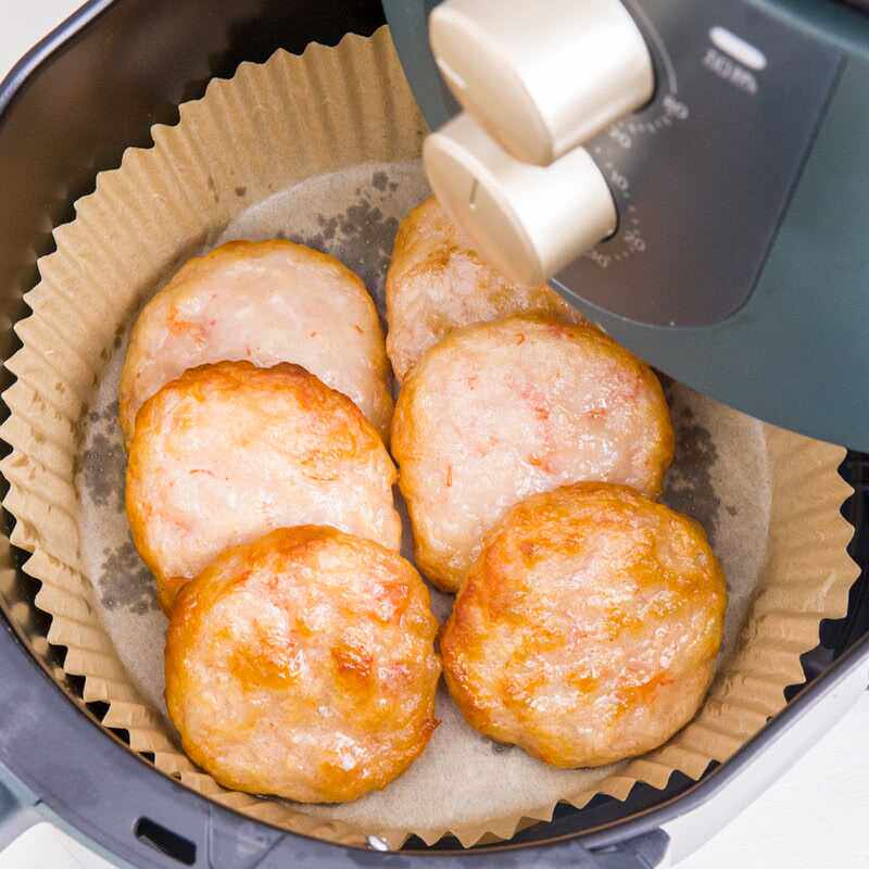 山姆代购南美白虾正大香煎鲜虾饼营养早餐速食煎炸微波炉空气炸锅