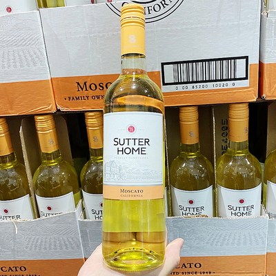 Kaishi Costco American Sutter Home Moscatoia Rose White Wine 750 мл