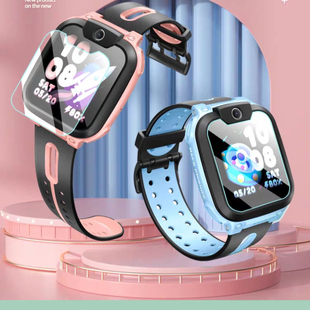 山姆小天才电话手表D2男女学生智能手表拍照视频多功能4G蓝色粉色