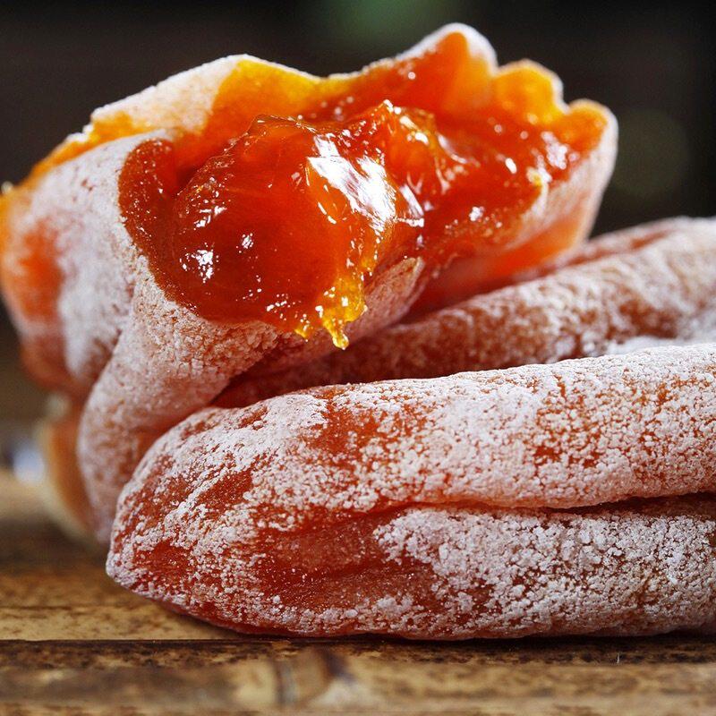 山姆陕西富平柿饼500g手工制作自然风干果肉肥厚清甜软糯爆浆溏心