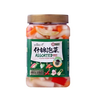 山姆新希望味业什锦乳酸菌泡菜2kg非遗工艺酱腌菜6种蔬菜下饭咸菜
