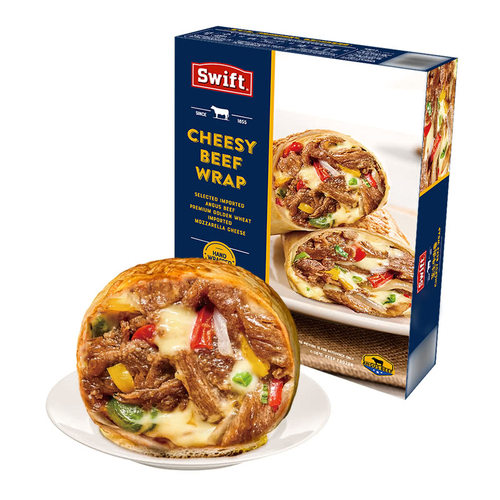 山姆芝士美国进口牛肉卷鲜嫩多汁拉丝马苏里拉干酪速食早餐3份装